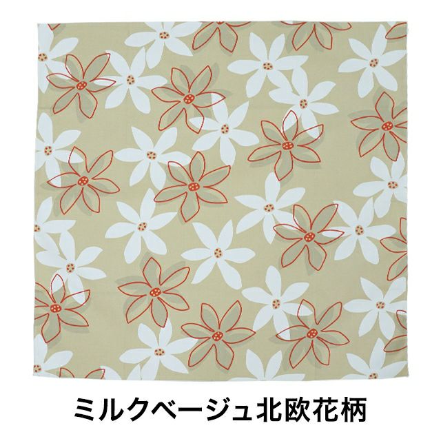 バンダナ 花柄 北欧 1枚入り
