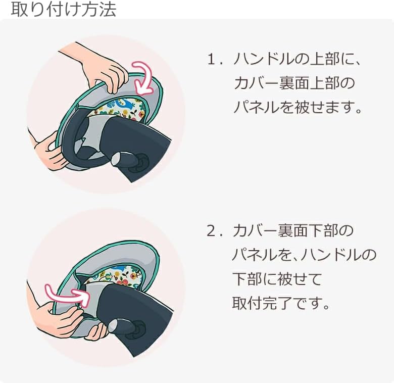 ハンドル遮熱カバー